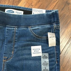 Brand new old navy size 8 jeggings